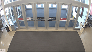 Ideal door adjustment for a wide door